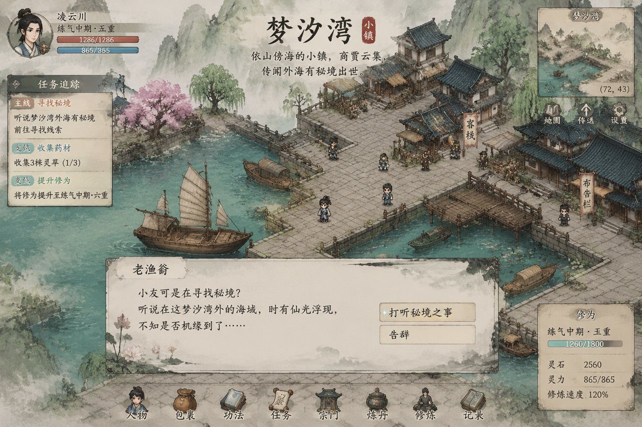 谪仙索欢录 场景演出 画面 5